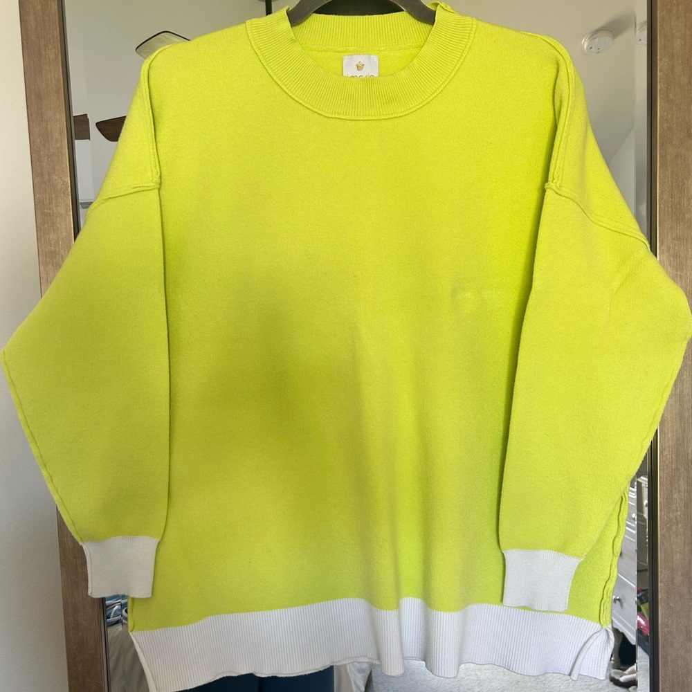 J. Marie Neon Green Sweater